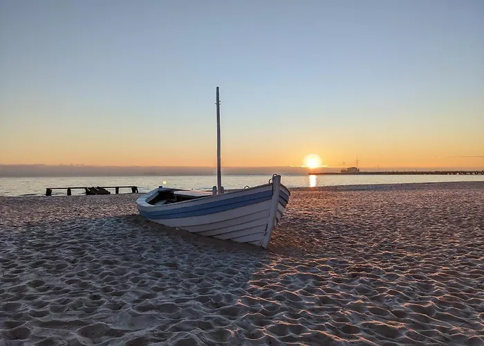 Błękitny Wieloryb Przy Plaży, Molo, Idealny Dla Podróżników * Sopot